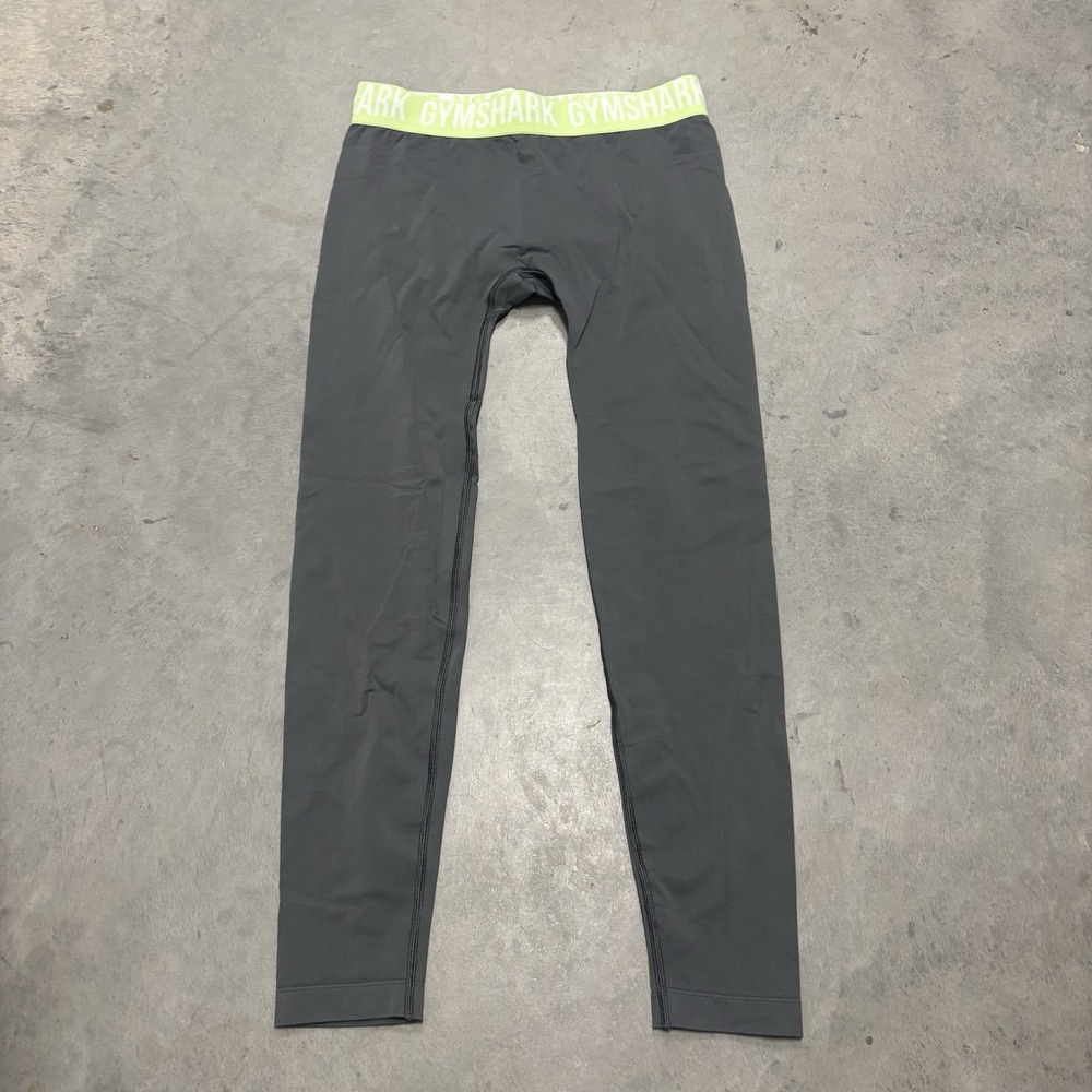 Gymshark Fit Seamless Leggings Womens Size Large Gray Stretch Workout Athletic‎